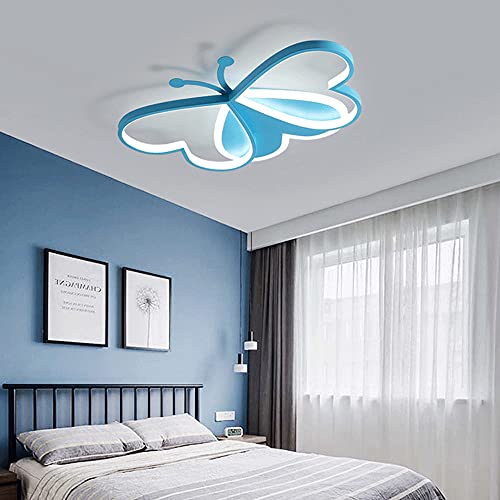 Lampe de plafond moderne papillon pour illuminer la chambre de vos enfants