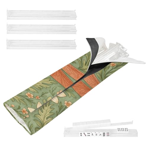 Mahjong Racks with Pushers Juego de Mesa Accesorios x4