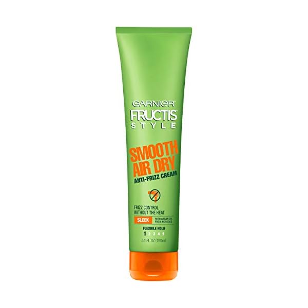 Garnier Fructis Style Smooth Air Dry Anti-Frizz Cream, 5.1 fl. oz.