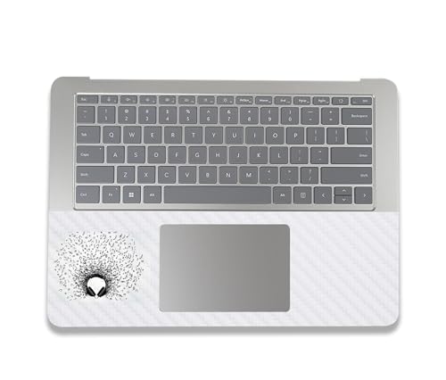 Image of MightySkins Carbon Fiber Skin Compatible with Microsoft Surface Laptop Studio 2 (2023) Full Wrap Kit - Earworm | Protective, Durable Textured Carbon Fiber Finish | Easy to Apply | Made in The USA