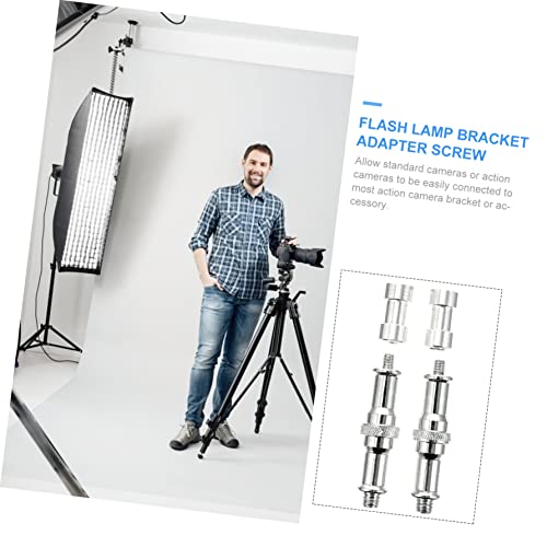 Foto von SOLUSTRE Kamerazubehör 10 Sätze Für Kamera-Zapfenmutter Blitzplattenschraube Schnelllicht Mit Gewinde Zum Adapterständer Schrauben Lösen Taschenlampe Zoll/Stativ