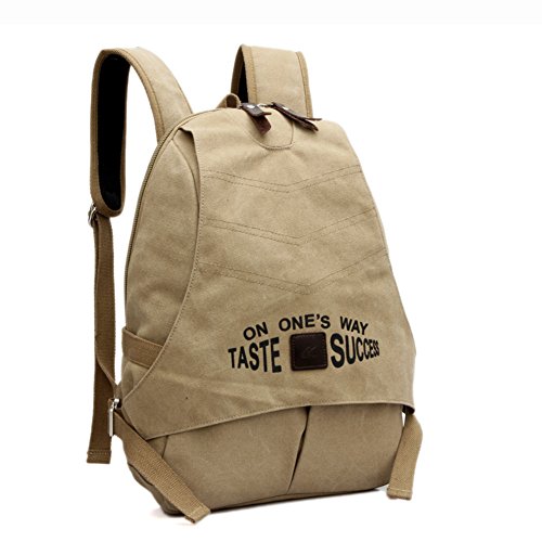 Fashion backpack en toile de qualité aux finitions soignées