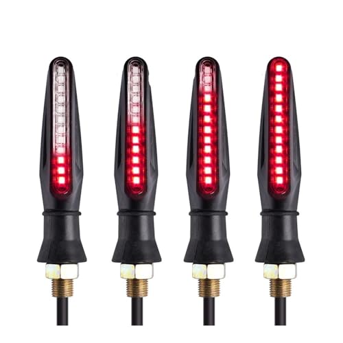 Feu arrière clignotant de moto pour Yamaha MT 07 MT 09 et FZ07 avec éclairage LED intégré