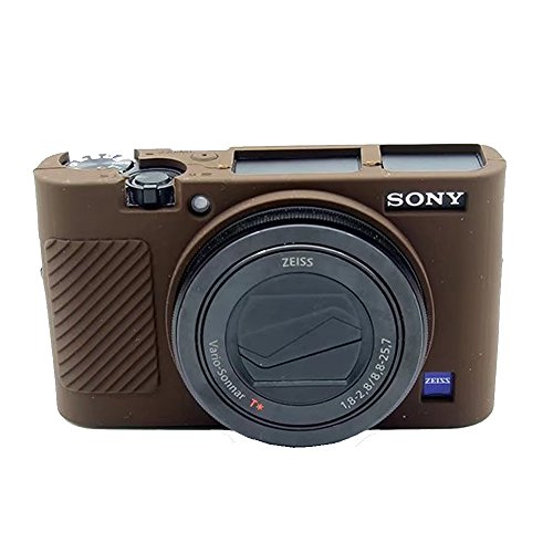 Funda De Silicona Para Sony RX100 V, IV, III - Protectora Desmontable, Antigolpes, Antipolvo, Color Negro