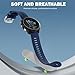 GEAK Compatible with Garmin Forerunner 245 Watch Band Forerunner 55 Band, 20mm Soft Silicone Strap Compatible with Vivoactive 6/5 Venu/Venu SQ Forerunner 645/245 Music/for Galaxy Watch 7/6/5/4