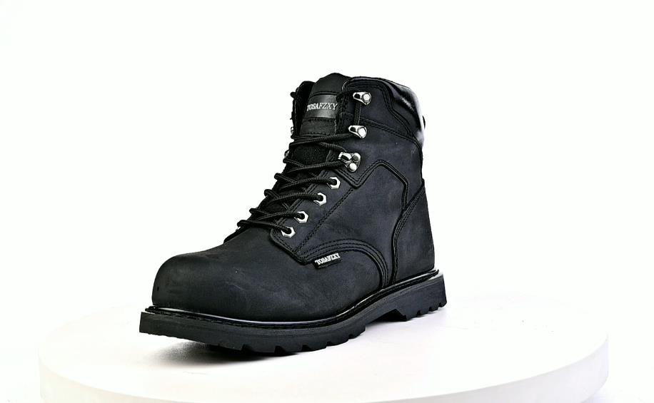 Amazon.com: TOSAFZXY Work Safety Boots for Men Durable Crazy  display picture 3