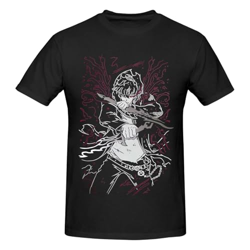 Solo Music Leveling Men Soft Cotton Short Sleeved T Shirt O Neck Casual Comfort Funny Tops