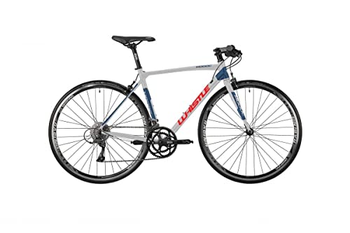 freni alluminio caliper WHISTLE Nuova bici da strada modello 2021 MODOC FLATB CLARIS colore GRIGIO/ROSSO misura M