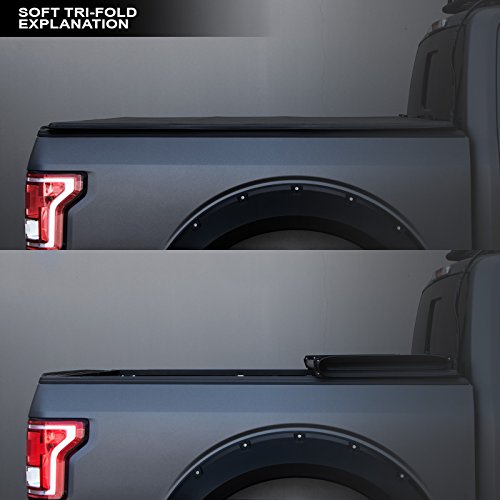 Stehlen 714937189300 Soft Tri Fold Tonneau Cover Black For 2016 2020 Toyota Tacoma 6 Feet 72 Long Bed Buy Online In Belize At Desertcart
