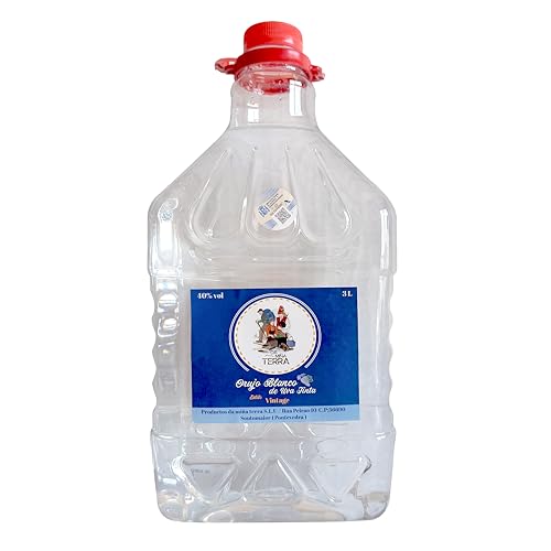 Da miña terra - Orujo blanco gallego - Garrafa 3 litros - Aguardiente de Galicia
