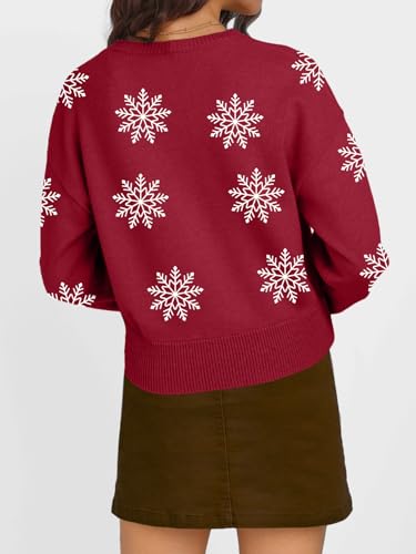 Image of Trendy Queen Cropped Cardigan Sweaters for Women Lightweight Y2k Fall Outfits Spring Fashion Clothes 2026