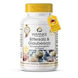 Bittersalz Kapseln mit Glaubersalz - Magnesiumsulfat - 120 Kapseln - vegan | Warnke Vitalstoffe...