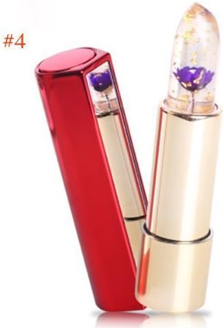 Amazon Kailijumei カイリジュメイ 花ジェル 口紅 パープル Kailijumei 口紅 グロス リップライナー 通販