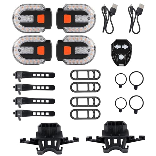 PURPLELILY Wasserdichtes Fahrrad-Rücklicht, ferngesteuert...