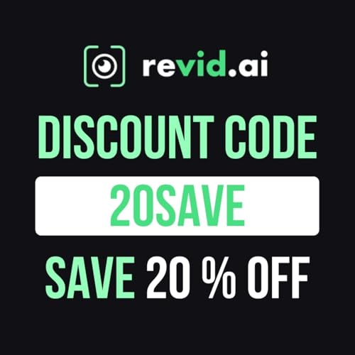 Revid AI Promo Code 20SAVE Podcast By Revid AI Promo Code 20SAVE - 20% off cover art