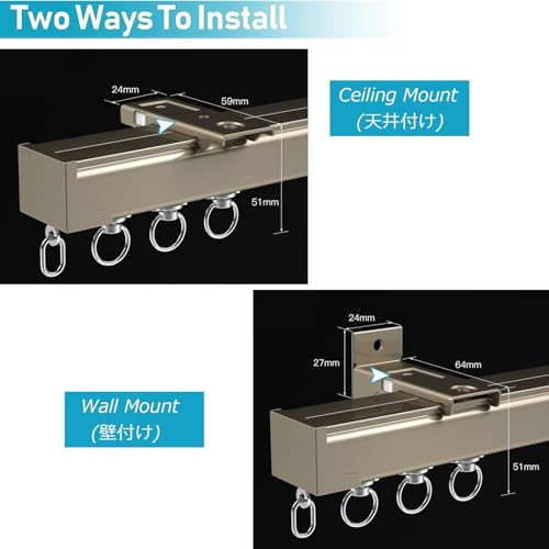 Kit de rieles deslizantes de aluminio resistente y duradero 6