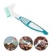 BESTonZON 2pcs Turtle Shell Cleaning Brush for Turtle Care, Portable Multi-Functional Small Brush Removes Mud and Dirt from Aquatic and Land Tortoise Shells, Household Use