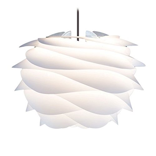 ヴィータ 北欧デンマーク ペンダントライト カルミナ ミニ 1灯タイプ セード:ホワイト/コード:ブラック 電球別売 02057-BK エルックス