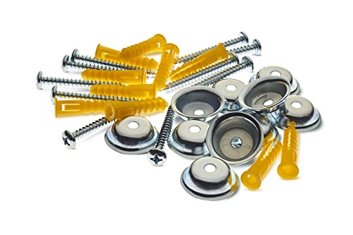 Steel/Plastic Pegboard Mounting & Spacer Kit for DuraBoard or 1/8 in. and 1/4 in. Pegboard, 15 Sets