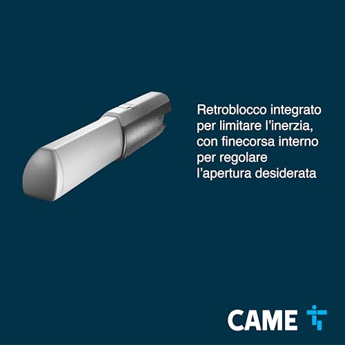 Came Motoriduttore Ati 230V Irreversibile Per Cancelli Battenti Con Anta Fino A 5M E 400Kg Con Micro Di Finecorsa Di Apertura Per Movimenti Sicuri Ideale Per Uso Residenziale E Condominiale - 5