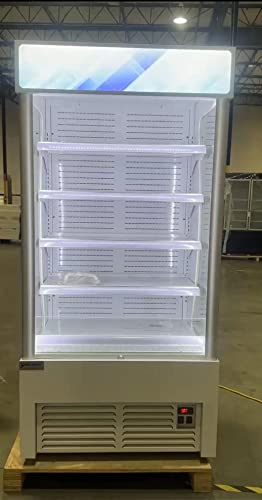 Nafcool Open Air Merchandiser And Display Refrigerator Cooler (14.7 Cubic Ft, 35.4" Wide) #TOP1