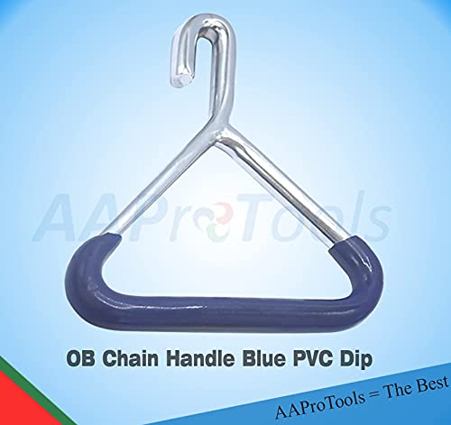 Image of Durable Cow OB Apparatus Leg Catch Set (2 OB Handle & 2 OB Chain 60Inch), Goat Forceps, Cattle Delivery Instruments for Dairy Farm