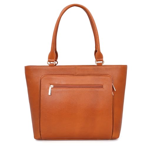 Image of RICHSIGN LEATHER ACCESSORIES Full Grain Natural Leather Top Handle Satchel Shoulder & Handbags