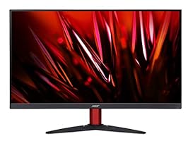 Acer Nitro KG252QX Gaming Monitor 24,5 Zoll (62 cm Bildschirm) Full HD, 240Hz, 1ms(VRB), 2xHDMI 2.0, DP 1.2a, HDMI/DP FreeSync Premium