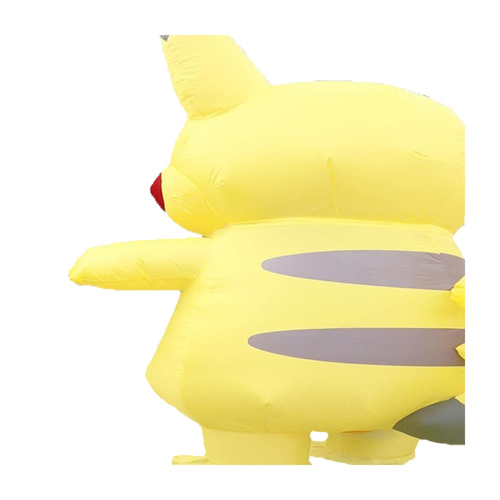 Yellow Mascot Inflatable Costumes for Adult, Inflated Halloween Costumes,Inflatable Costumes for Men Women,Blow up Costumes