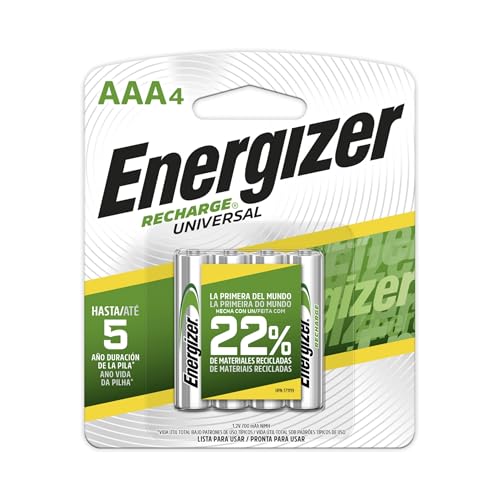 Reviews de Pilas recargables energizer , tabla con los diez mejores. 21