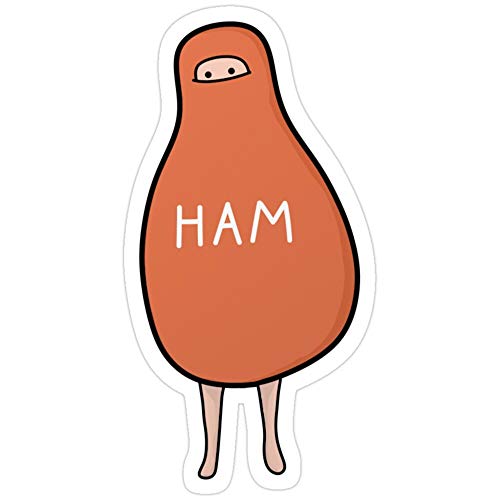 Jess-Sha Store 3 PCs Stickers Ham : to Kill A Mockingbird Literally Scout