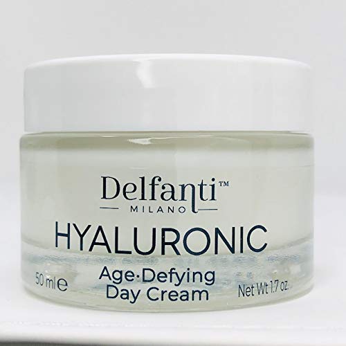 Delfanti-Milano • Hyaluronic Age Defying Day Cream • Face And Neck Moisturizer • Made In Italy #TOP1