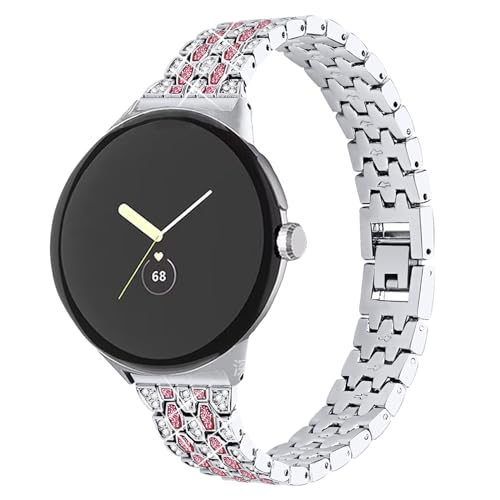 [heroVert] Google Pixel Watch Pixel Watch2 �����p�o���h �j�����p �������� �o���h ���߉\ �x���g ���� ���C���X�g�[�� �L���L�� ���f�B�[�X gpw000055 �V���o�[���s���N [���s�A���i]