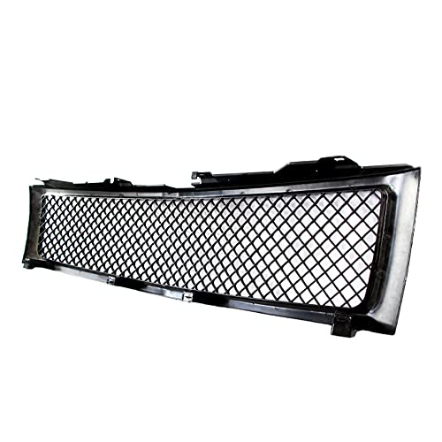 Front Upper Bumper Grille Grill Replacement Compatible with 2007 2008 2009 2010 2011 2012 2013 Chevy Silverado 1500 by CZQH - Used condition - Image 3