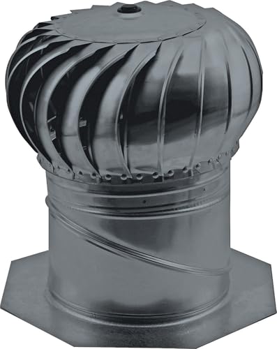 Master Flow 14" Wind Turbine Vent - Black