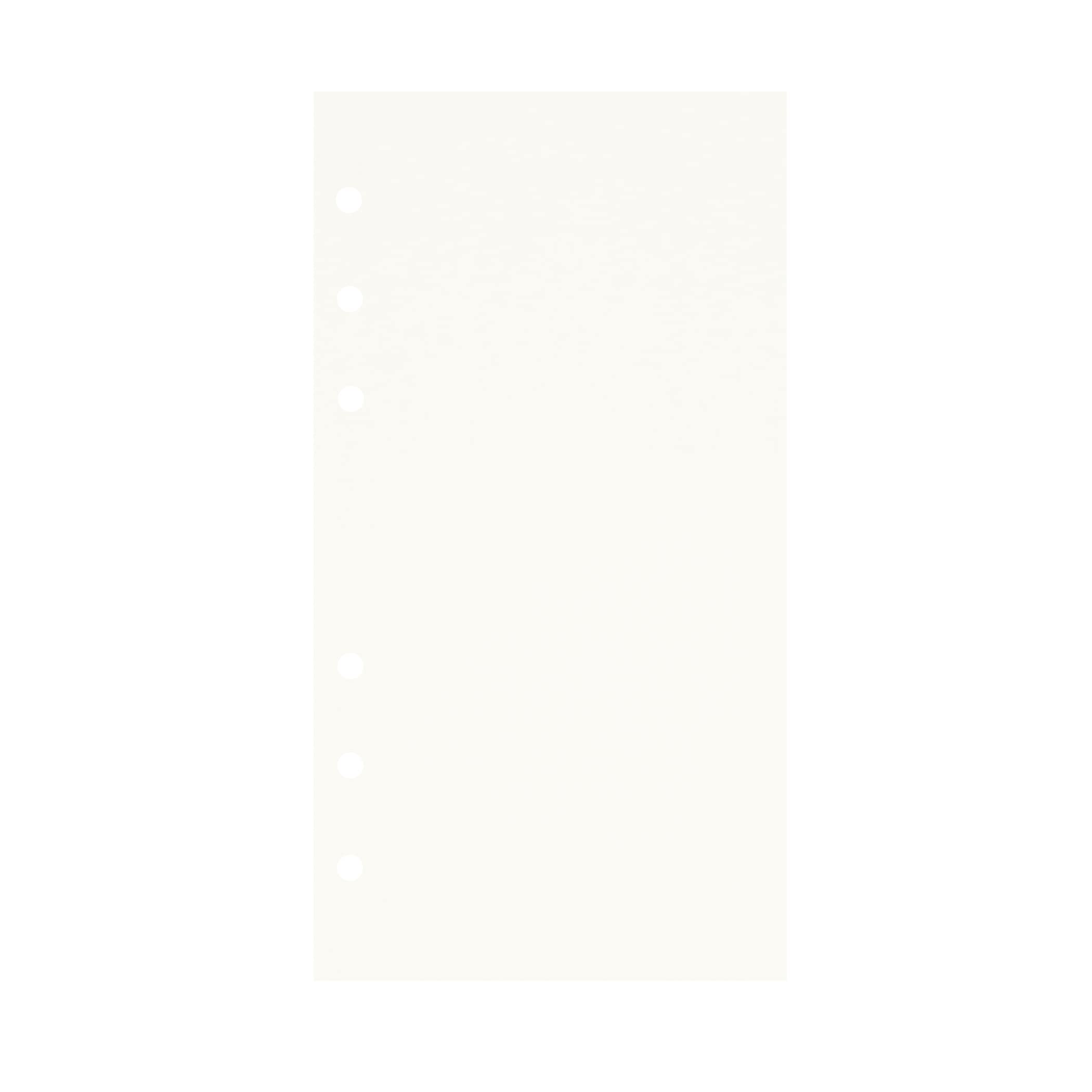 Zelten Refills/Loose Leaves for A6 Cover Ring Binder/Personal Organiser/Planner(A6 6 Holes, Blank 2 Pack) - Image 2