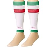 Zensah Compression Leg Sleeves - Shin Splint, Calf Support for Men and Women (Mexico, Large)