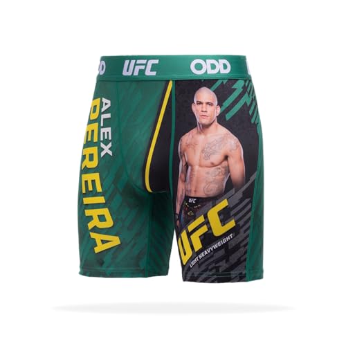 Odd Sox – Alex Pereira UFC Boxer Briefs – Official UFC Fighter Underwear – Sizes S–XXL Stretch Fit Gift for MMA2