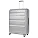 Produktbild Aerolite 4-Rad Große Leichtgewicht Hartschale Reisekoffer Trolley Gepäck Koffer 79cm, Silber