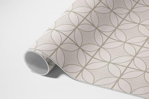 Tapis en vinyle imperméable 140x210 cm résistant décoloration pour terrasse - 6