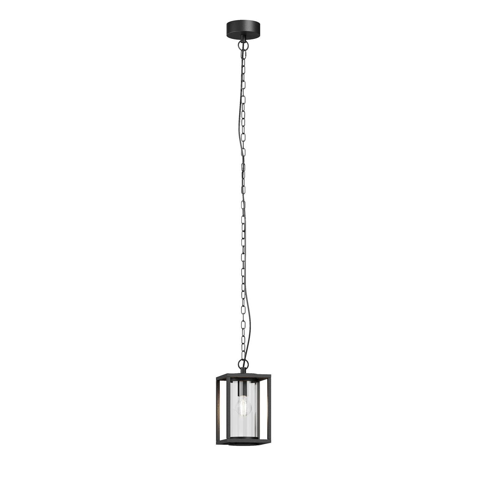 Lucande Black Ceiling Light Outdoor Ferda Dimmable (Modern) In Made Of Aluminium (1 Light Source, E27) From Pendant Lighting Outdoor
