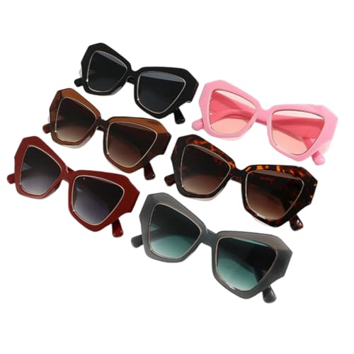 Lunettes œil de chat polygonales verres dégradés pour protéger vos yeux avec style