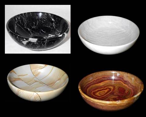 Amazon.co.jp: ホワイト大理石ボウル、ホワイトフルーツボウル – 大