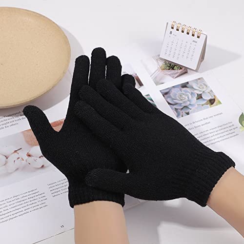 Bluelans Kid's Winter Magic Gloves Children Stretchy Warm Magic Gloves Boys or Girls Knit Gloves Green2