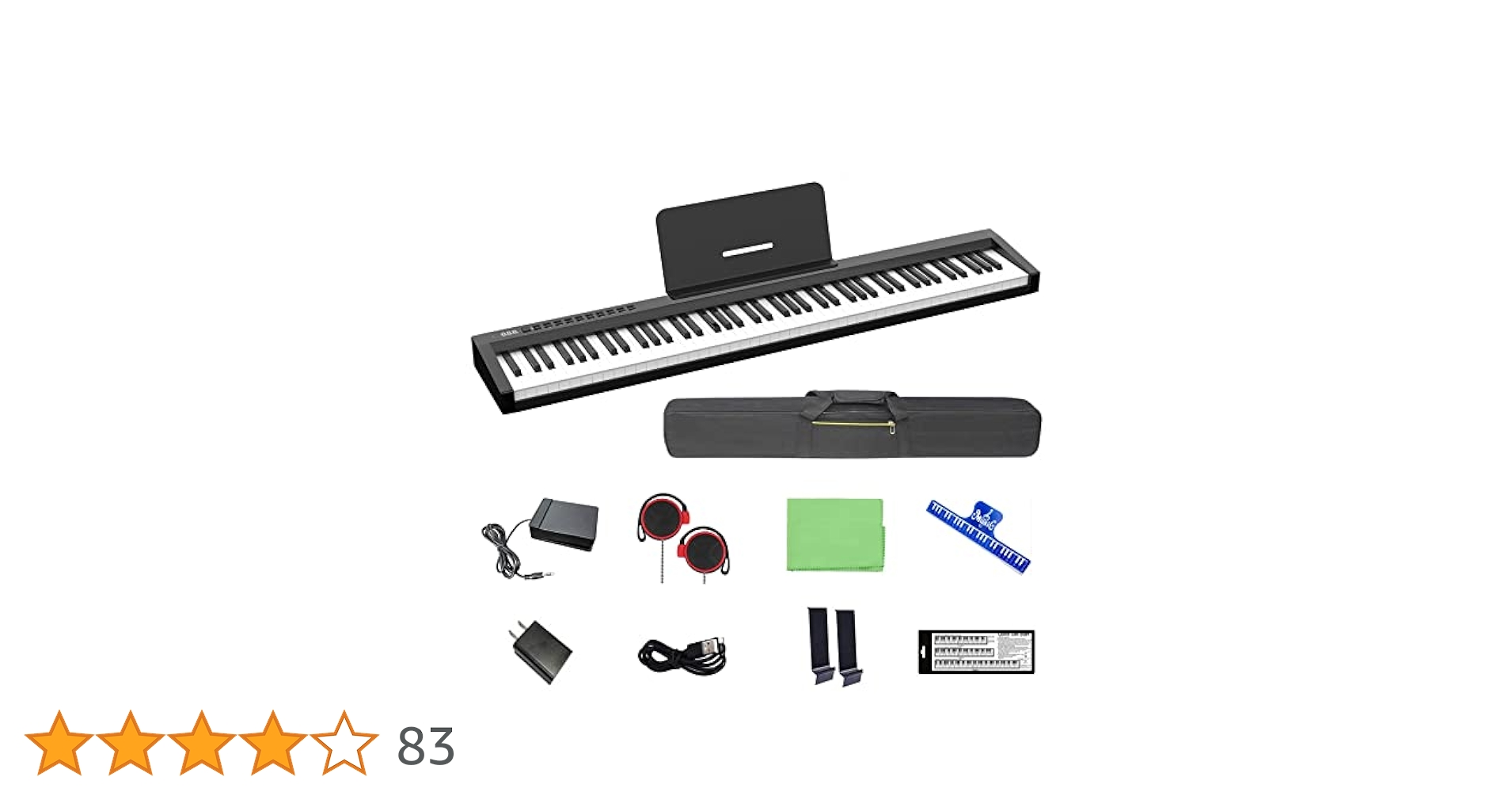 Amazon | トモイ TOMOI 2018年8月 電子ピアノ 88鍵盤 ペダル