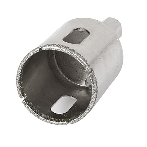 Broca para vidrio con revestimiento diamantado 28 mm miniatura 2