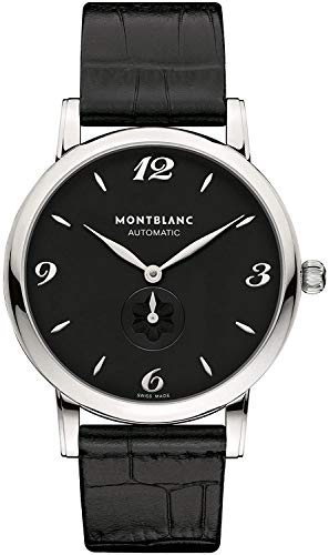 Montblanc Star Classique Acier Automatic Black Dial Men's Watch 1070724