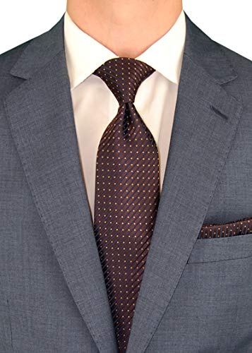 DTI BB Signature Italian Men's Two Button 2 Piece Wool Suit Ticket Pocket Jacket2