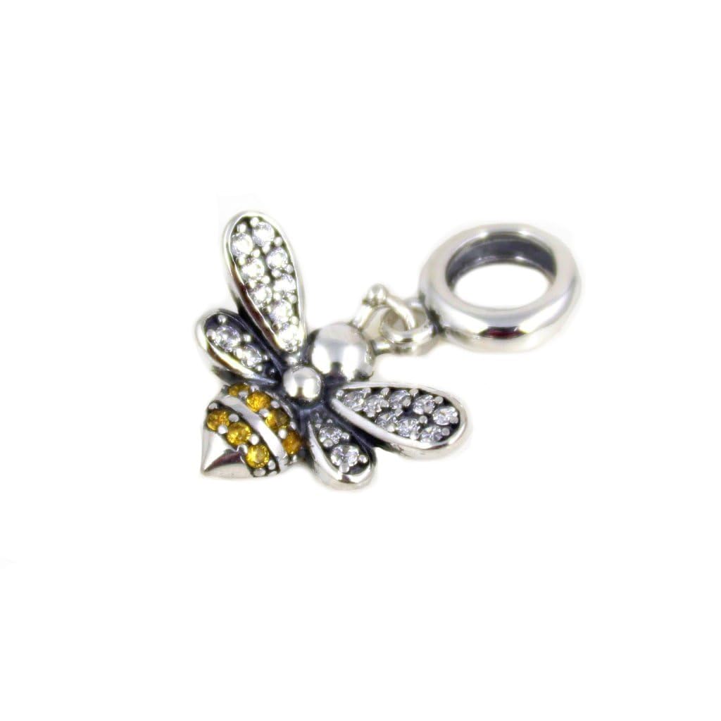 Crystal Bee Charm