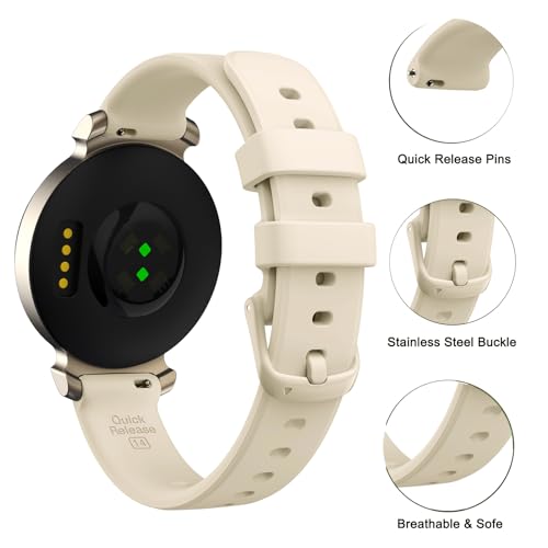 Correa de silicona compatible con Garmin Lily 2 miniatura 2